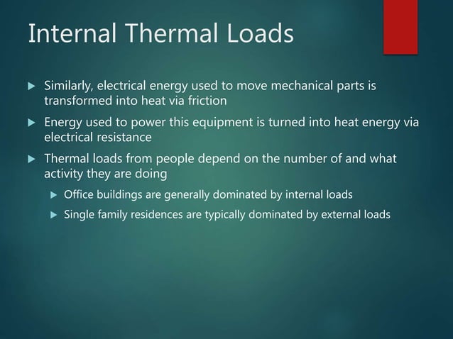 Heat energy flows in buildings | PPT