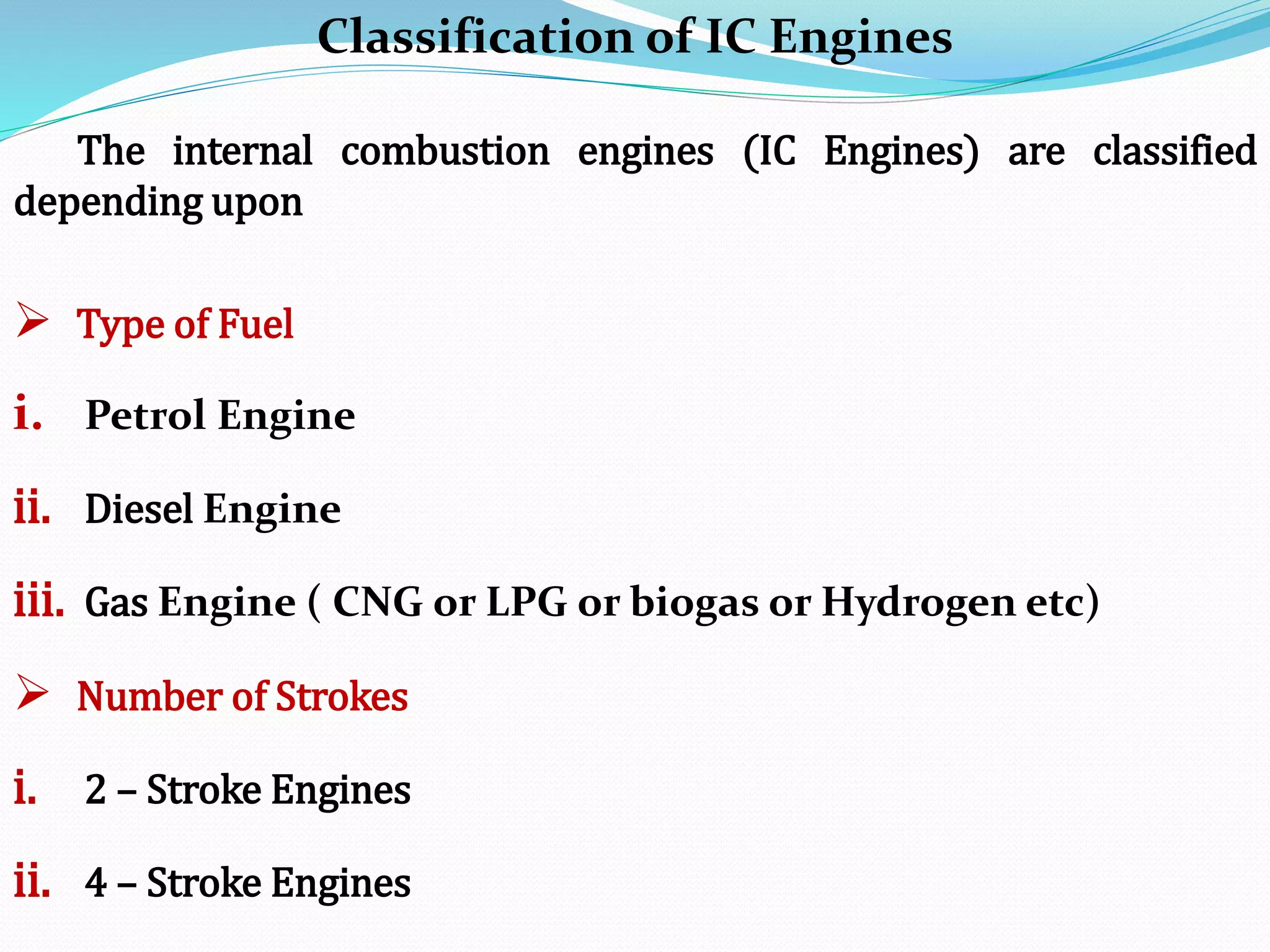 Engine Kind INTERNAL COMBUSTION ENGINE | PPTX