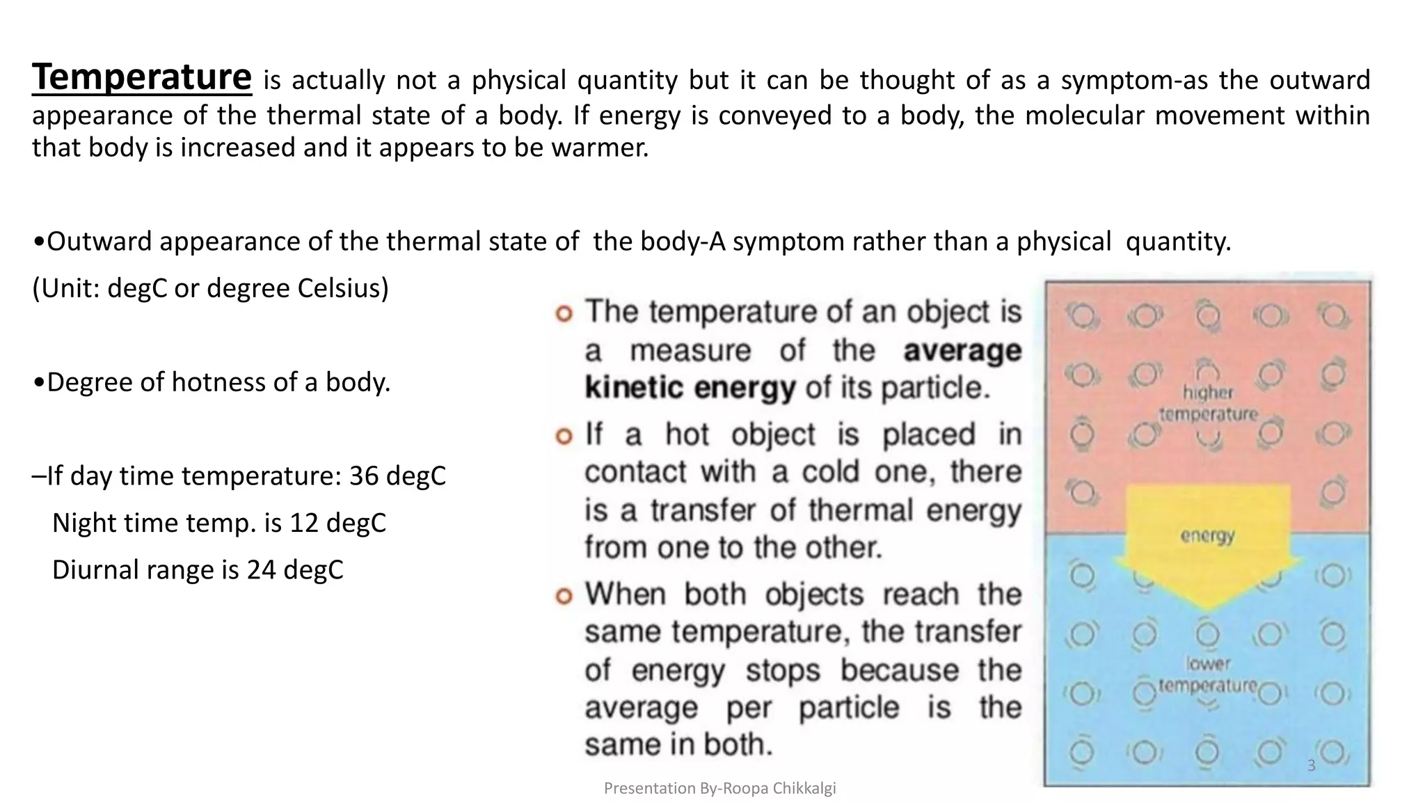 Heat exchange process in a building | PPTX