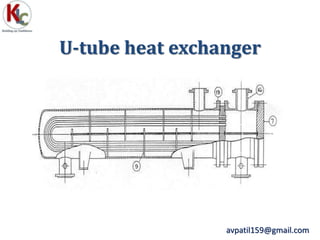 Heat exchanger: Shell And Tube Heat Exchanger | PPTX