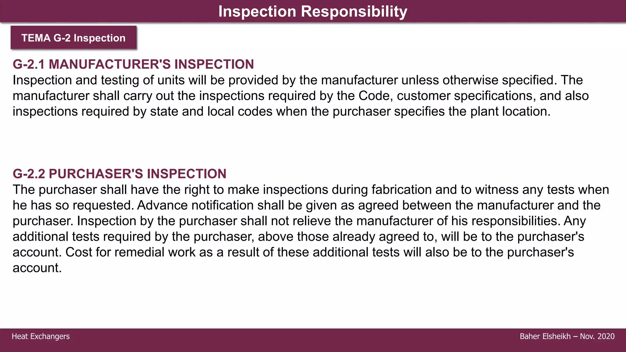 Heat Exchanger Service Pre Task Checklist.pdf Heat Exchanger Inspection.pdf