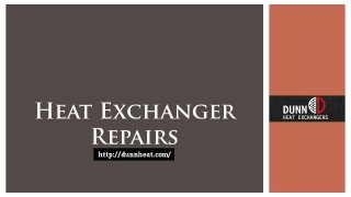 Heat Exchanger Repair & Maintenance