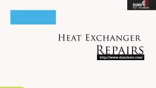 Heat Exchanger Repair And Remanufacture Services