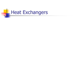 Heat Exchangers 