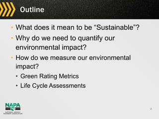 Heather Dylla - Measuring Sustainability