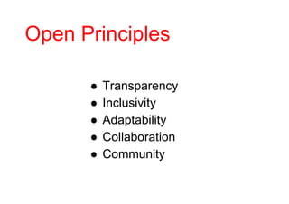 When we say open...(updated) | PPT