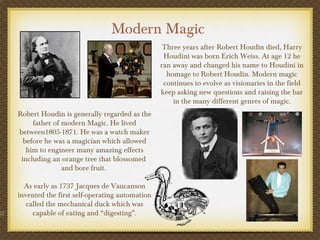 Who Invented Magic Magic Tutorial by Magician, Heather Rogers | PPT