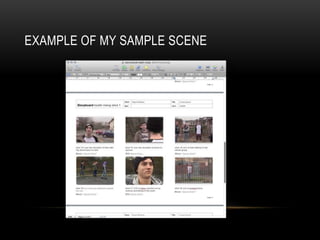 EXAMPLE OF MY SAMPLE SCENE
 