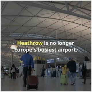 Heathrow is no longer Europe's busiest airport