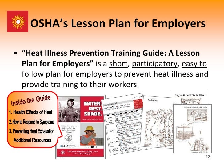 Osha Heat Illness Prevention Plan Template Osha Heat Illness Prevention Plan Template
