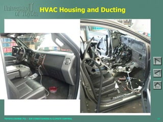TOYOTA COURSE 752 – AIR CONDITIONING & CLIMATE CONTROL
HVAC Housing and Ducting
60
 