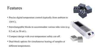 Heating Block in Medical Laboratory Practice | PPTX