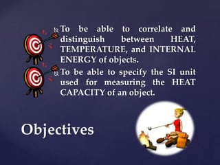 Heat & internal energy | PPTX
