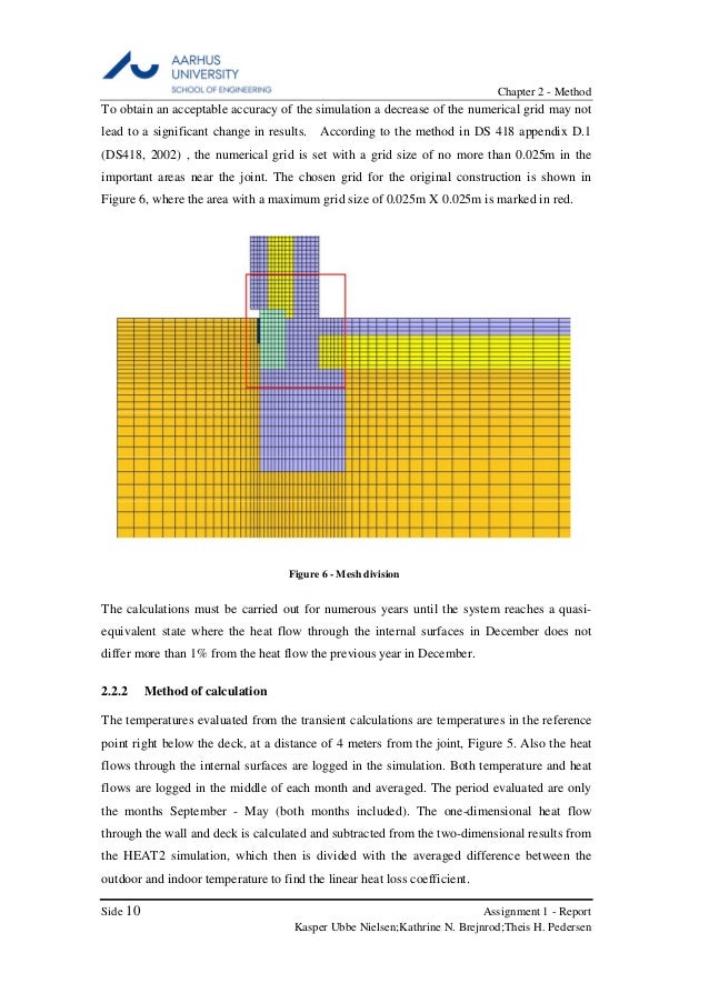 Heat loss through wall/slab/foundation joint for highrise buildings