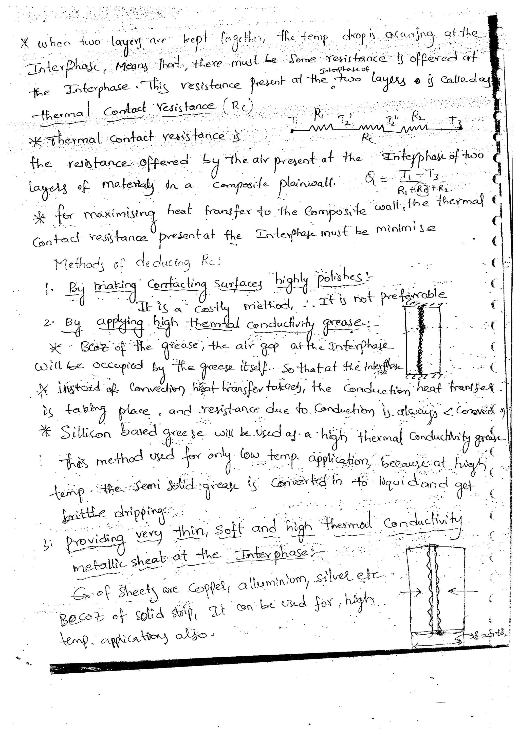 Heat & Mass Transfer 4 (HMT) Mechanical Engineering Handwritten classes Notes (Study Materials) for IES PSUs GATE