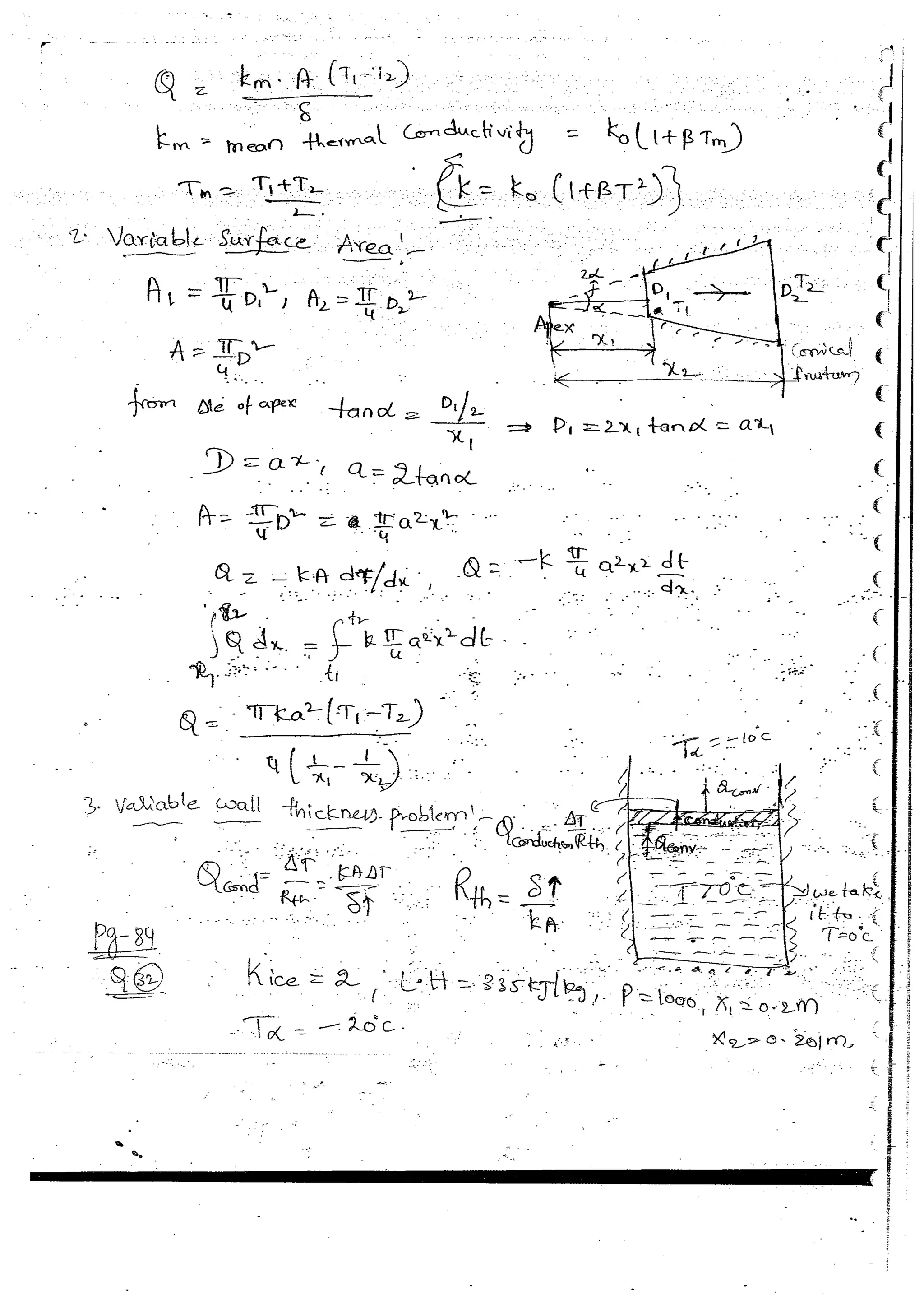 Heat & Mass Transfer 4 (HMT) Mechanical Engineering Handwritten classes Notes (Study Materials) for IES PSUs GATE