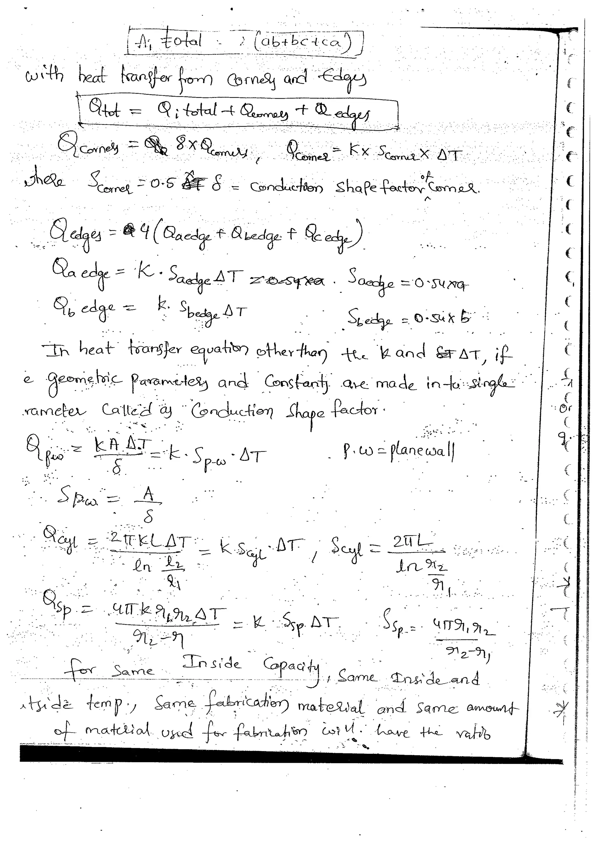 Heat & Mass Transfer 4 (HMT) Mechanical Engineering Handwritten classes Notes (Study Materials) for IES PSUs GATE