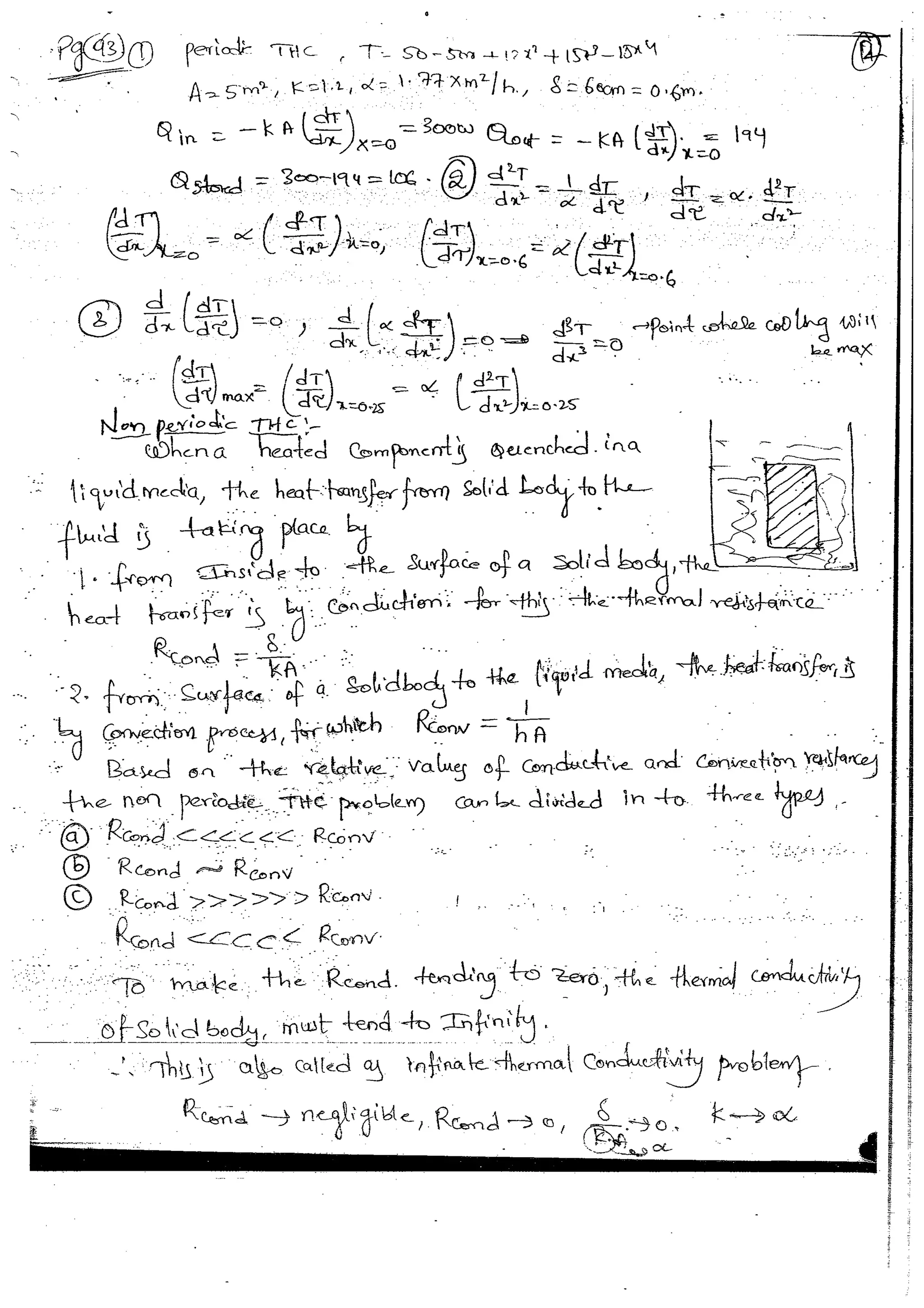 Heat & Mass Transfer 4 (HMT) Mechanical Engineering Handwritten classes Notes (Study Materials) for IES PSUs GATE