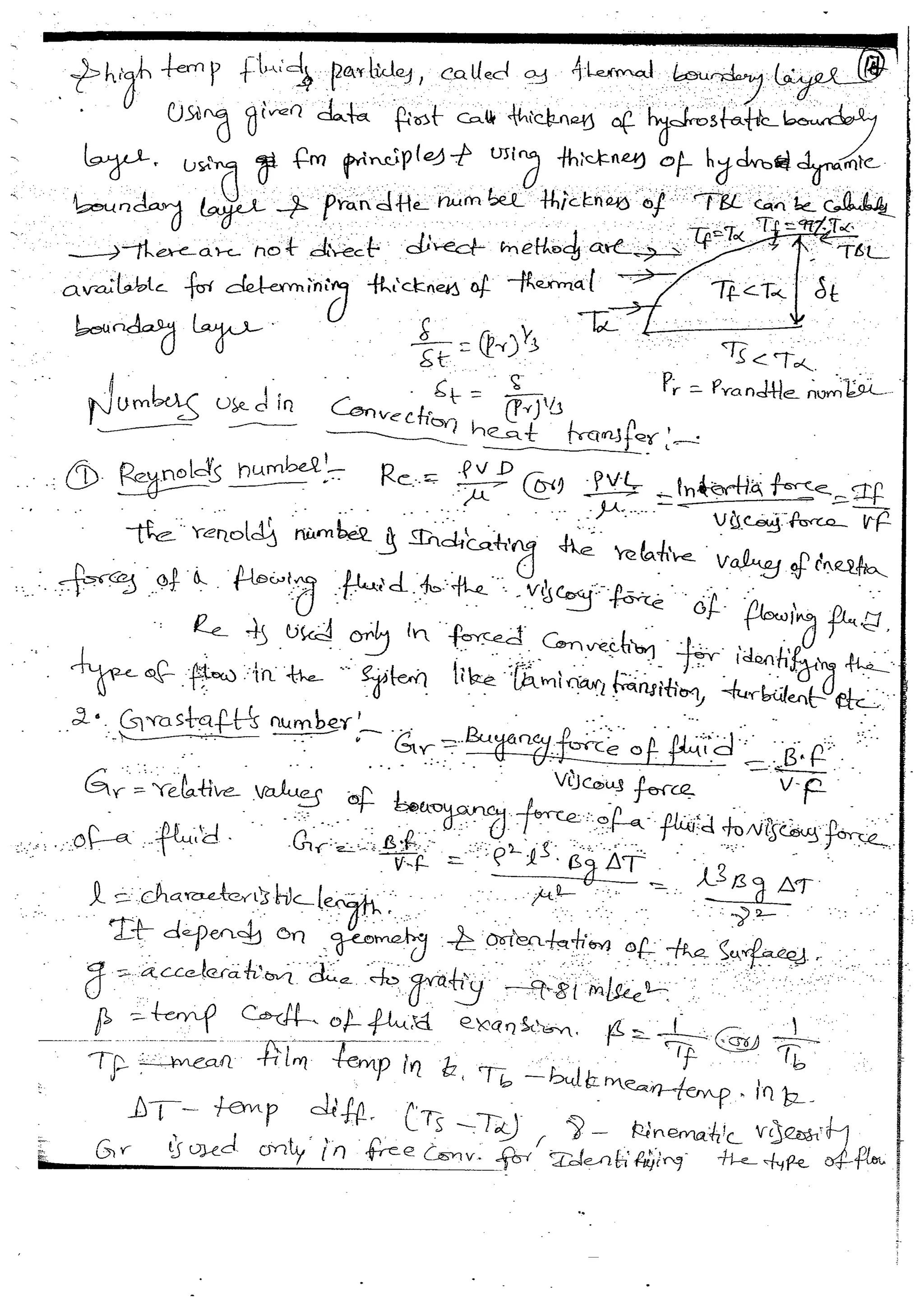 Heat & Mass Transfer 4 (HMT) Mechanical Engineering Handwritten classes Notes (Study Materials) for IES PSUs GATE