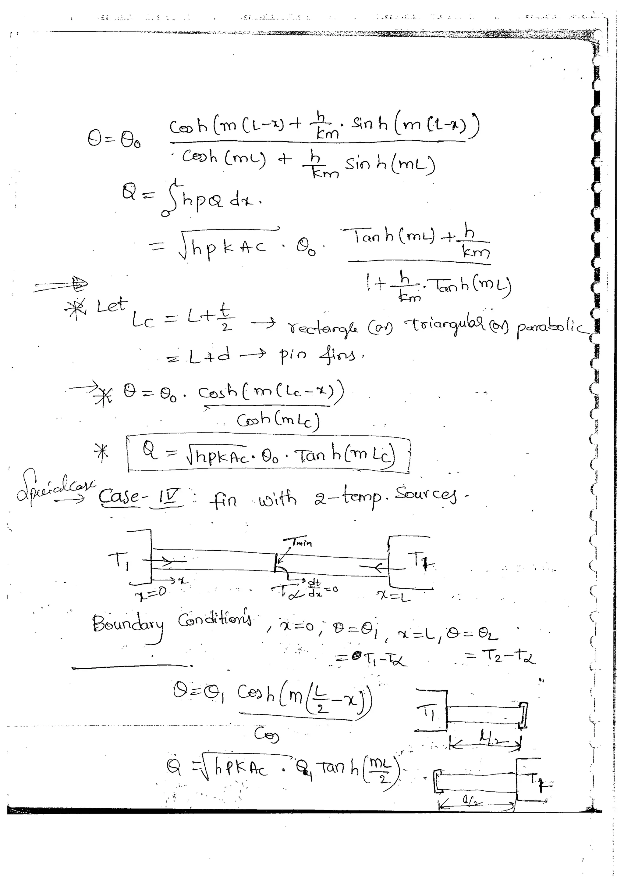 Heat & Mass Transfer 4 (HMT) Mechanical Engineering Handwritten classes Notes (Study Materials) for IES PSUs GATE