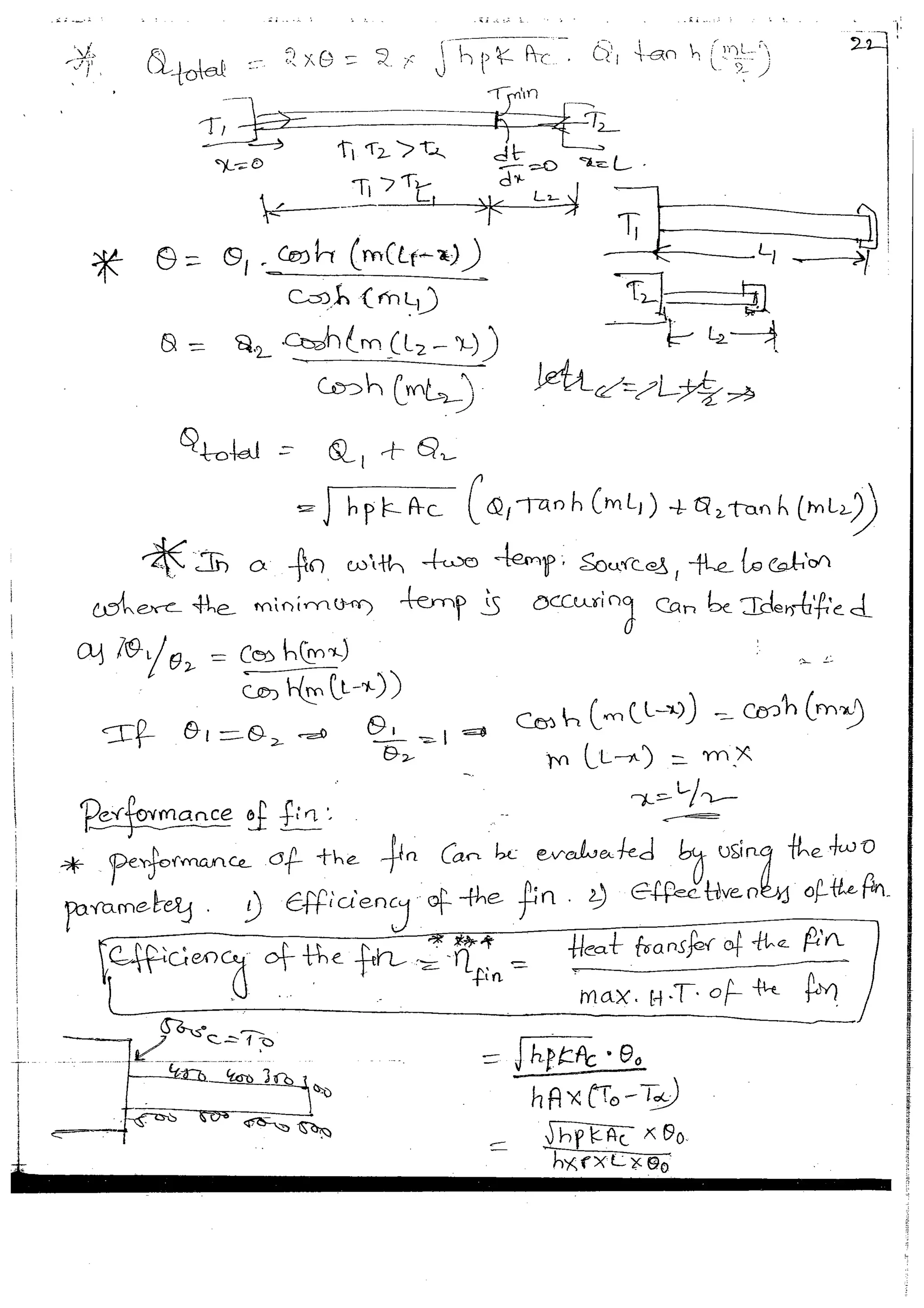 Heat & Mass Transfer 4 (HMT) Mechanical Engineering Handwritten classes Notes (Study Materials) for IES PSUs GATE