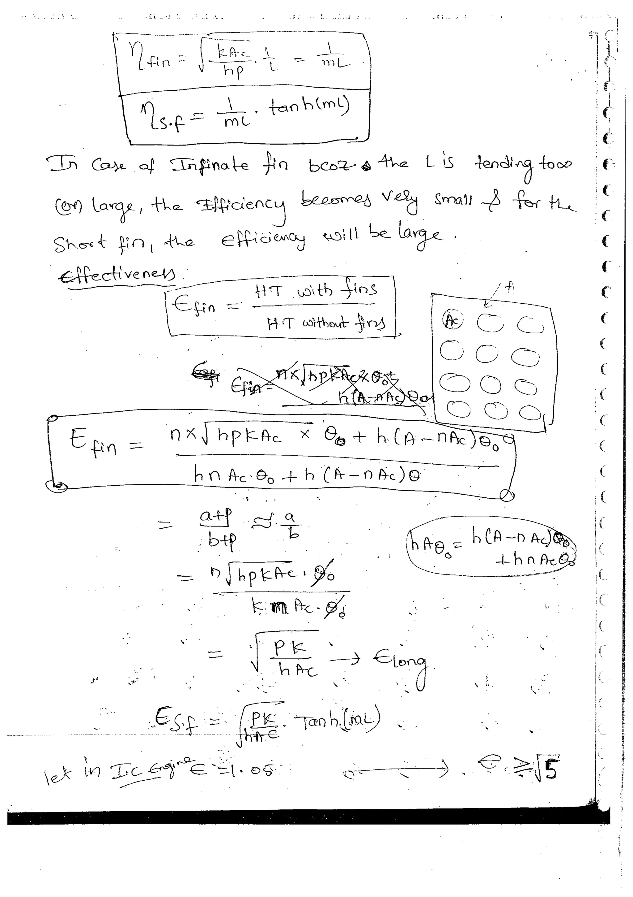 Heat & Mass Transfer 4 (HMT) Mechanical Engineering Handwritten classes Notes (Study Materials) for IES PSUs GATE