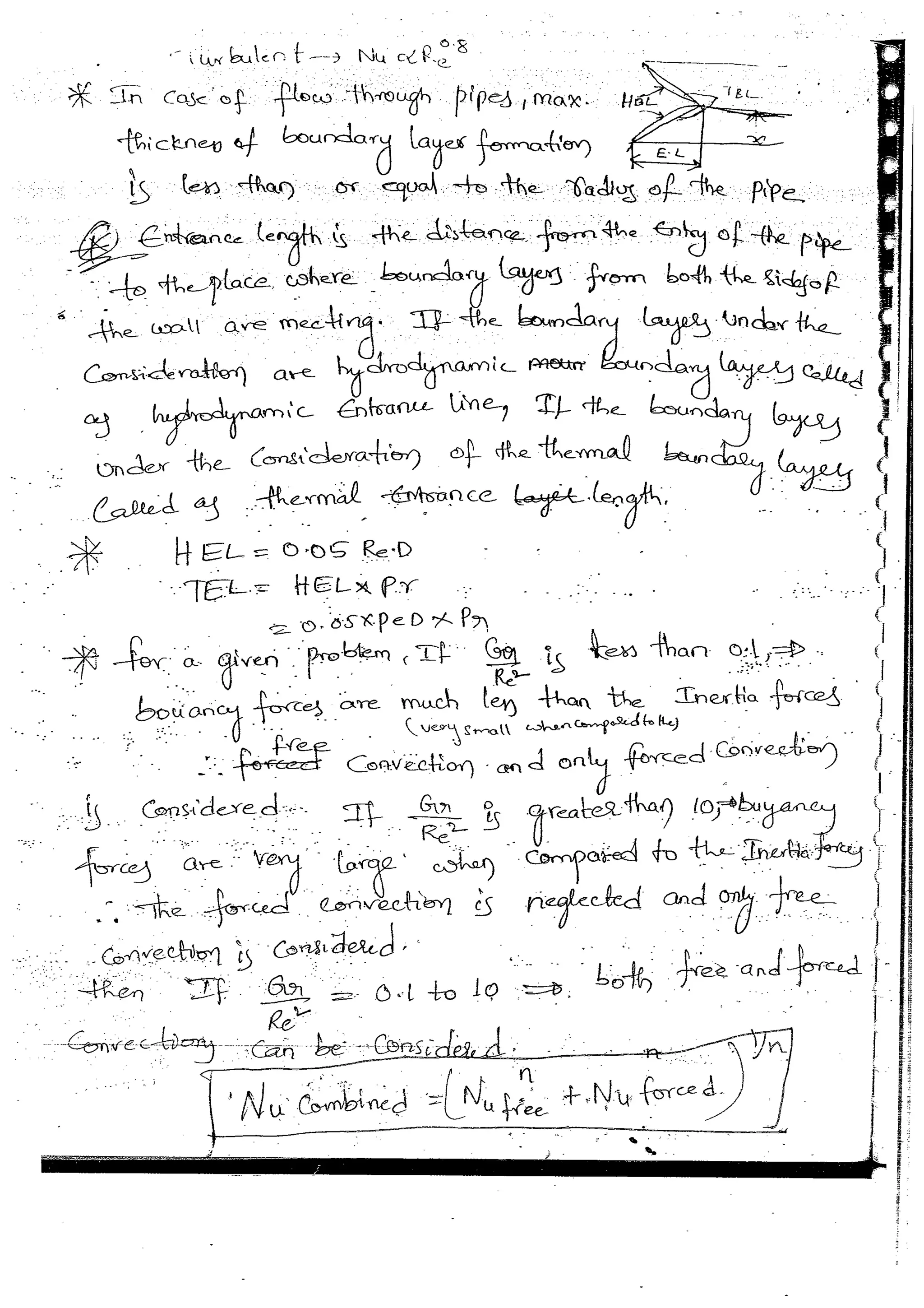 Heat & Mass Transfer 4 (HMT) Mechanical Engineering Handwritten classes Notes (Study Materials) for IES PSUs GATE