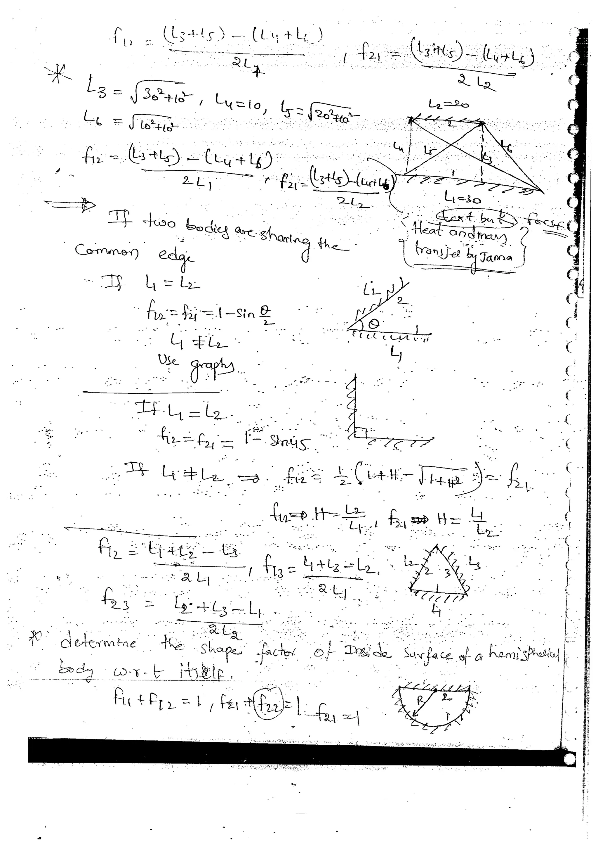 Heat & Mass Transfer 4 (HMT) Mechanical Engineering Handwritten classes Notes (Study Materials) for IES PSUs GATE