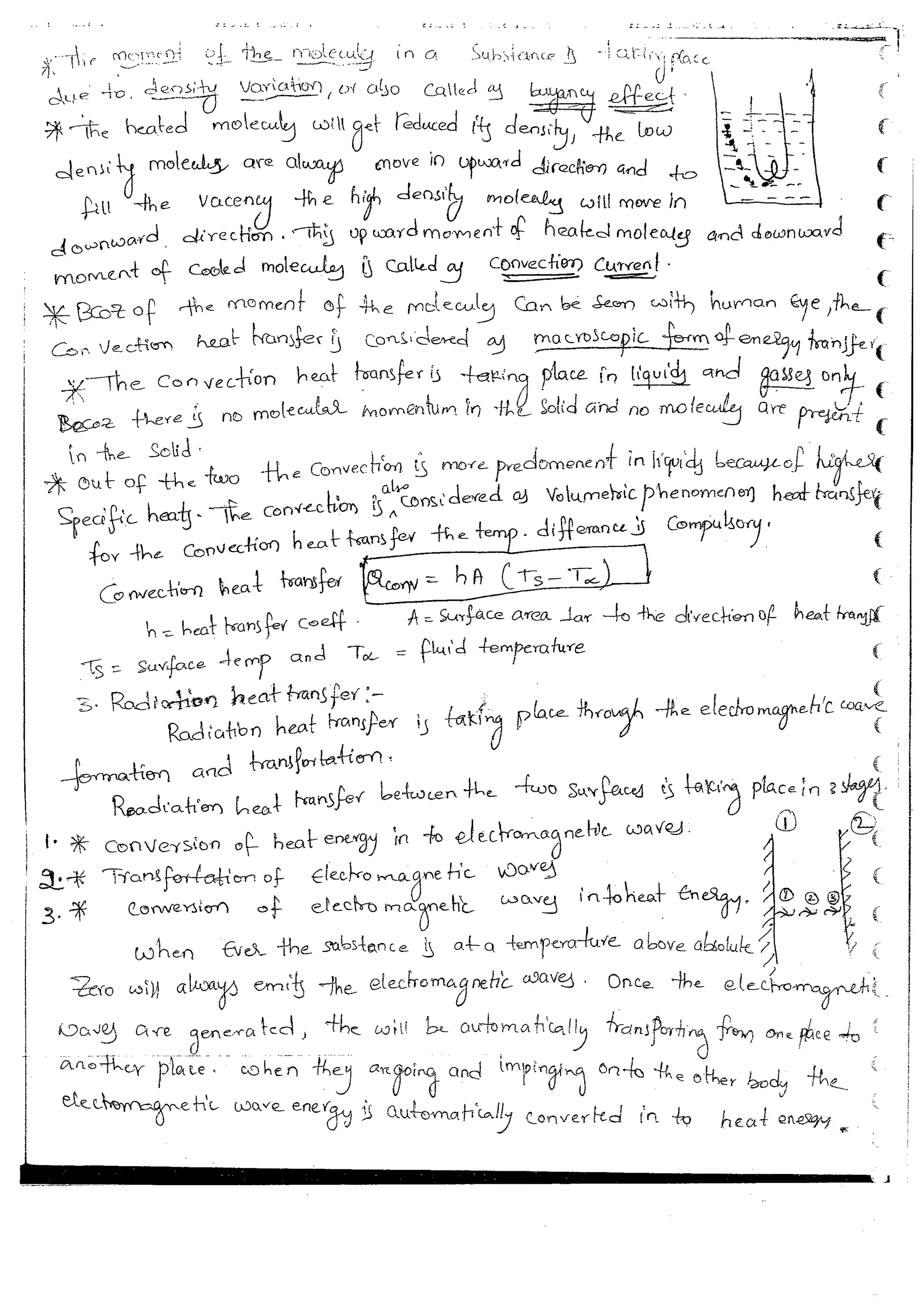 Heat & Mass Transfer 4 (HMT) Mechanical Engineering Handwritten classes Notes (Study Materials) for IES PSUs GATE
