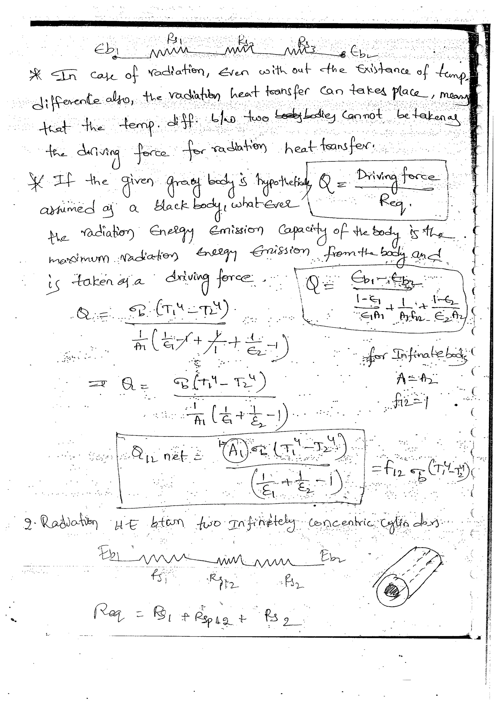 Heat & Mass Transfer 4 (HMT) Mechanical Engineering Handwritten classes Notes (Study Materials) for IES PSUs GATE