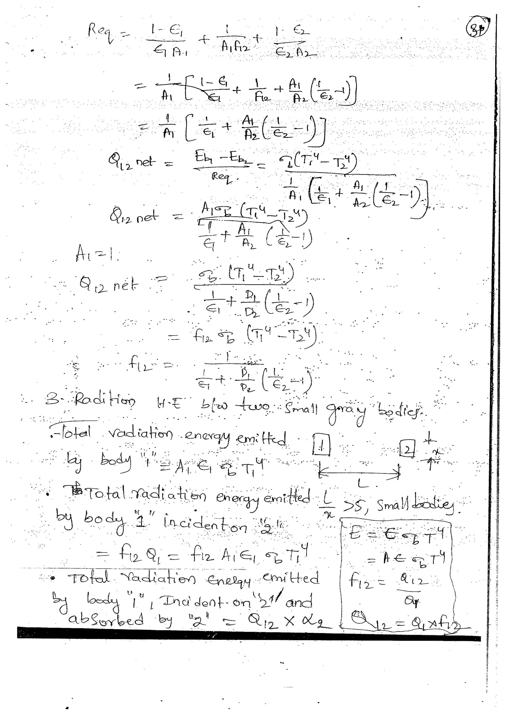 Heat & Mass Transfer 4 (HMT) Mechanical Engineering Handwritten classes Notes (Study Materials) for IES PSUs GATE