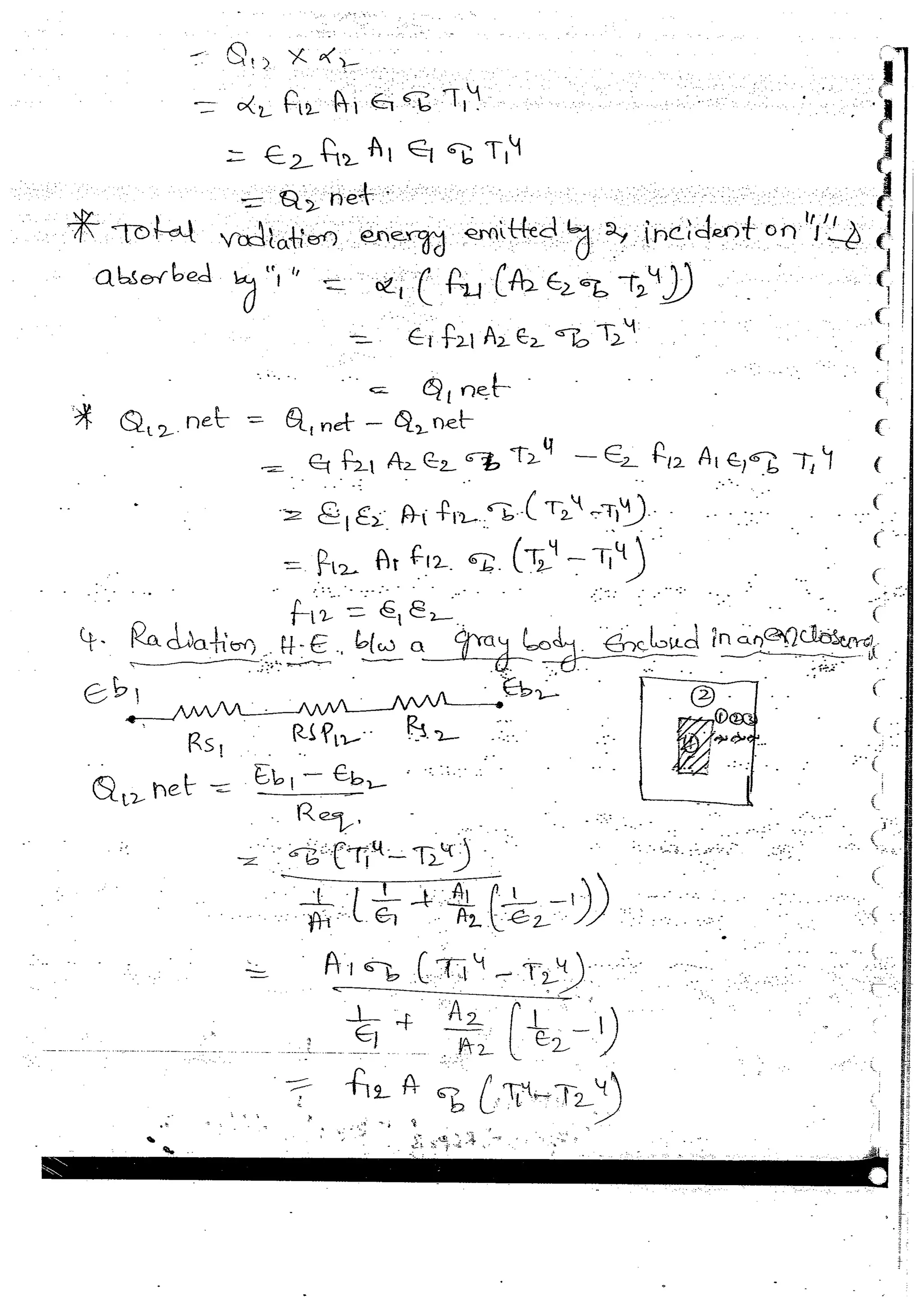 Heat & Mass Transfer 4 (HMT) Mechanical Engineering Handwritten classes Notes (Study Materials) for IES PSUs GATE