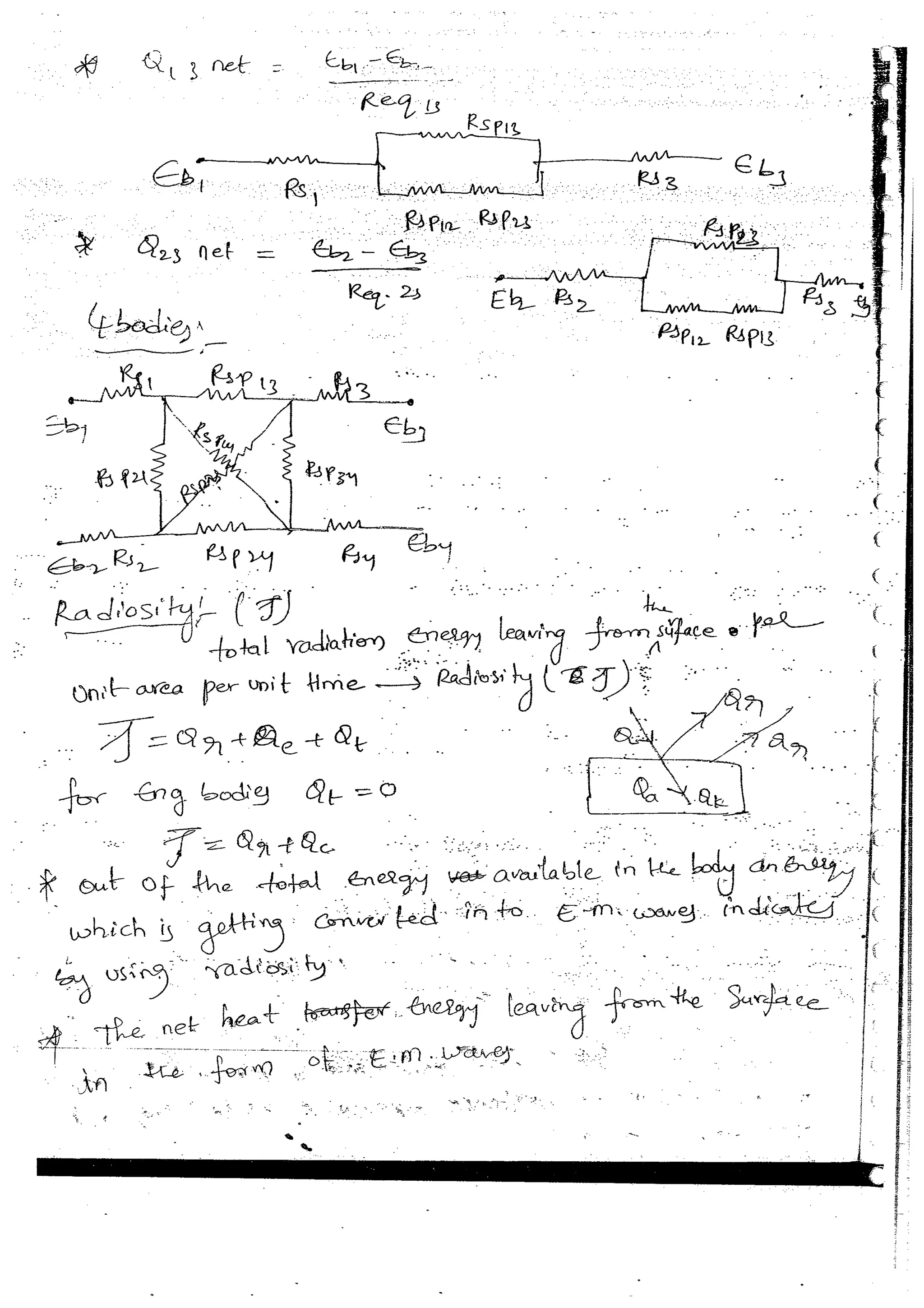 Heat & Mass Transfer 4 (HMT) Mechanical Engineering Handwritten classes Notes (Study Materials) for IES PSUs GATE