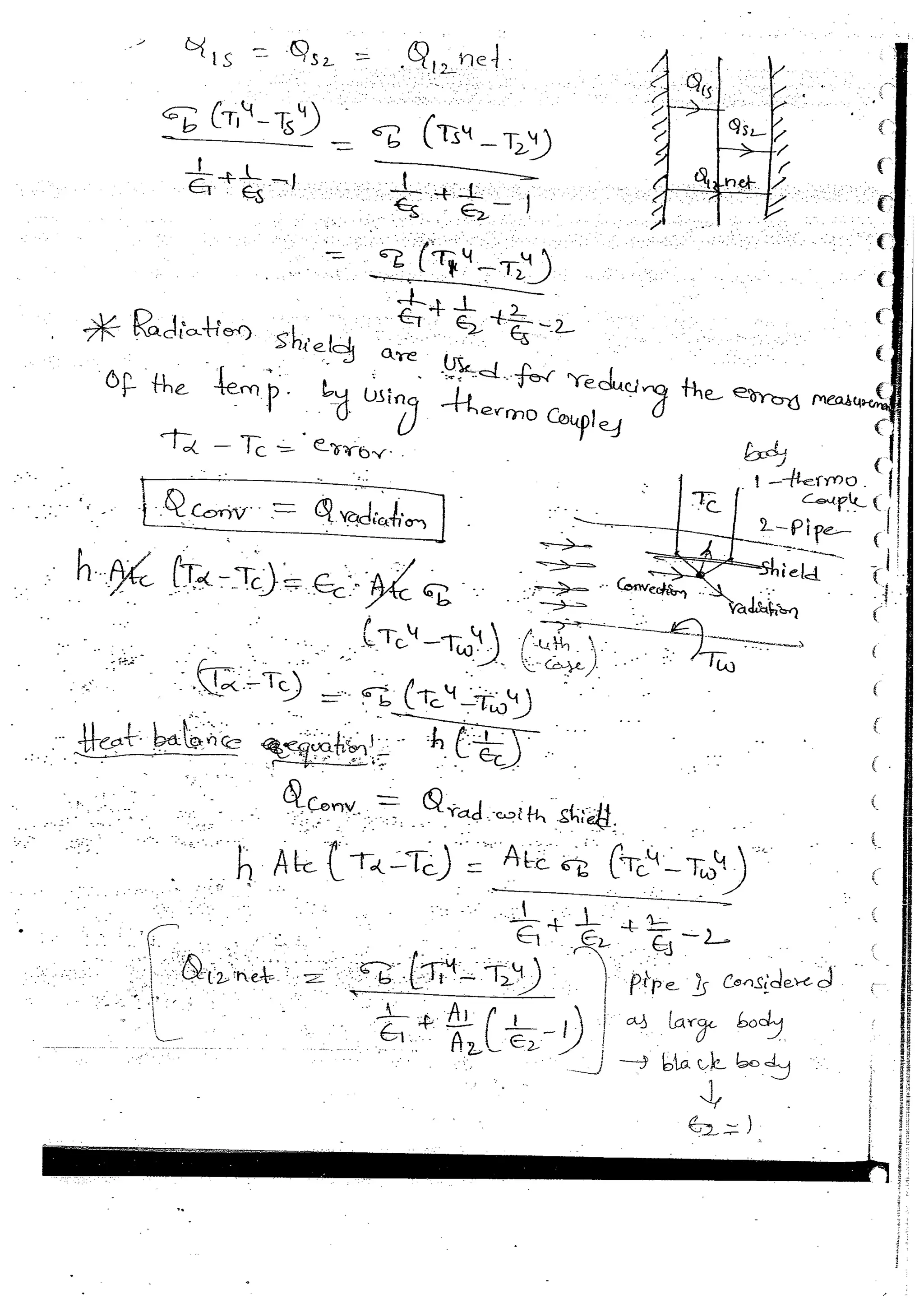 Heat & Mass Transfer 4 (HMT) Mechanical Engineering Handwritten classes Notes (Study Materials) for IES PSUs GATE