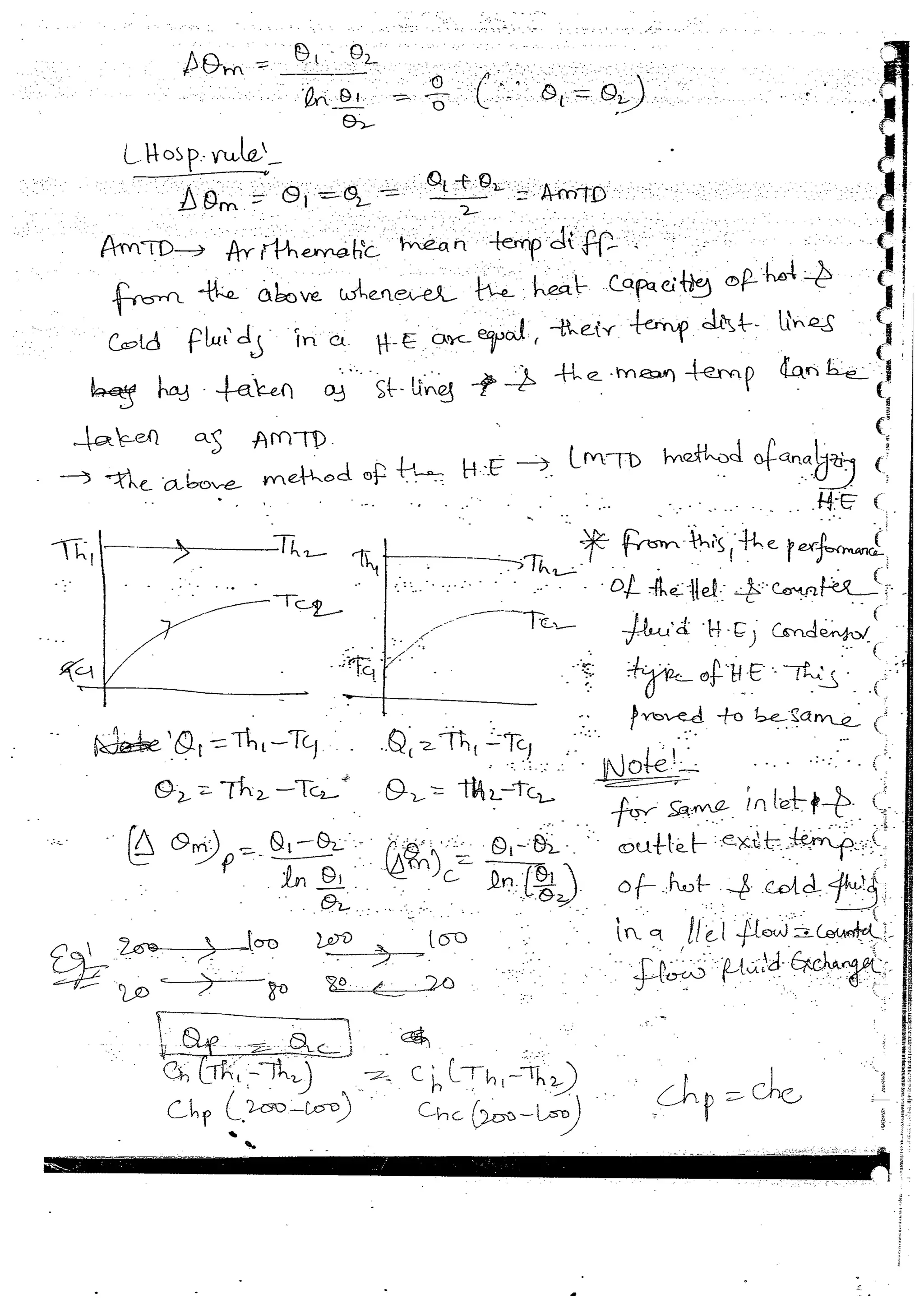 Heat & Mass Transfer 4 (HMT) Mechanical Engineering Handwritten classes Notes (Study Materials) for IES PSUs GATE