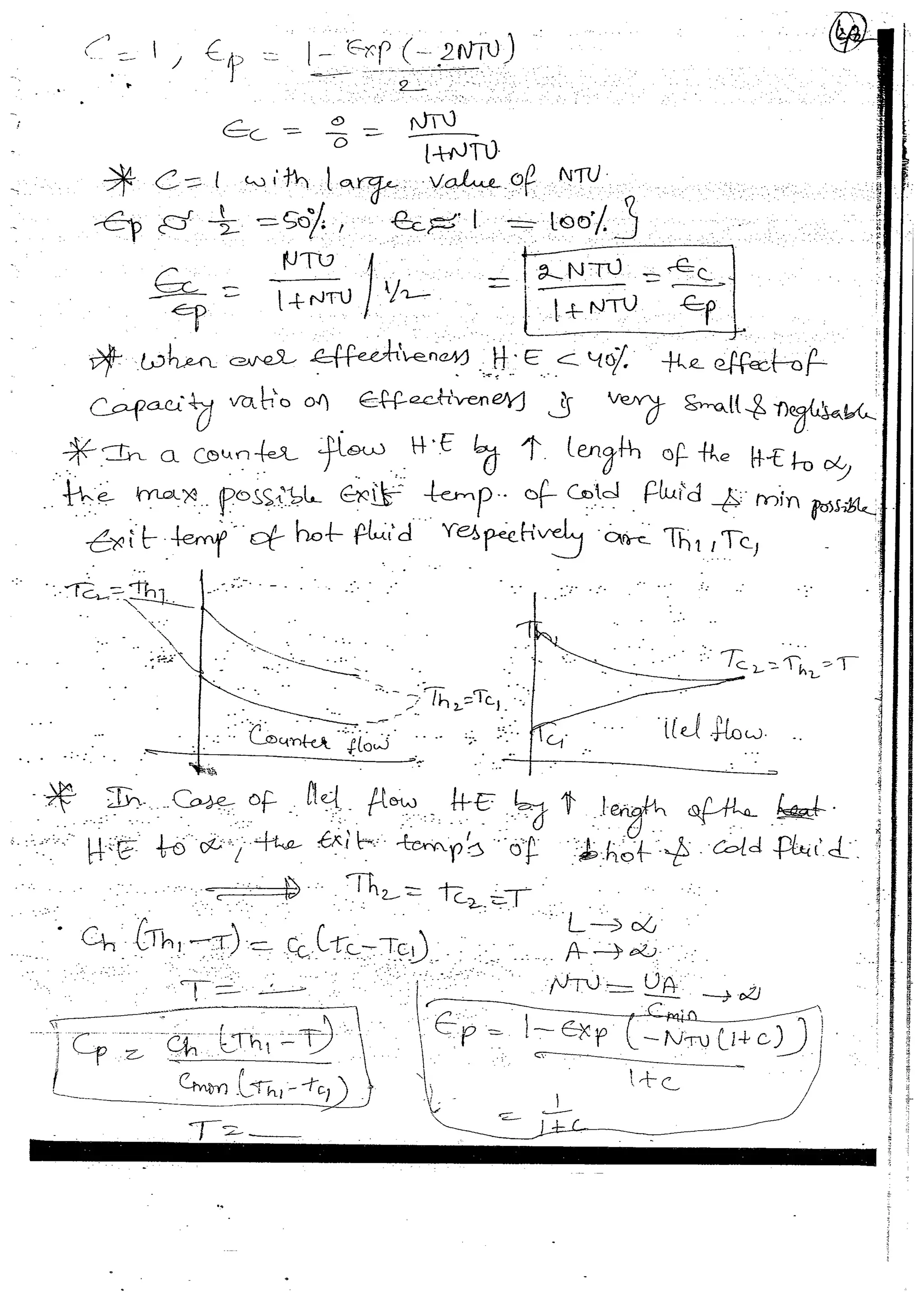Heat & Mass Transfer 4 (HMT) Mechanical Engineering Handwritten classes Notes (Study Materials) for IES PSUs GATE