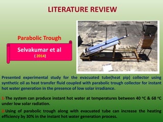 The Conception, Types, and Applications of Heat Pipe Solar Collector | PDF