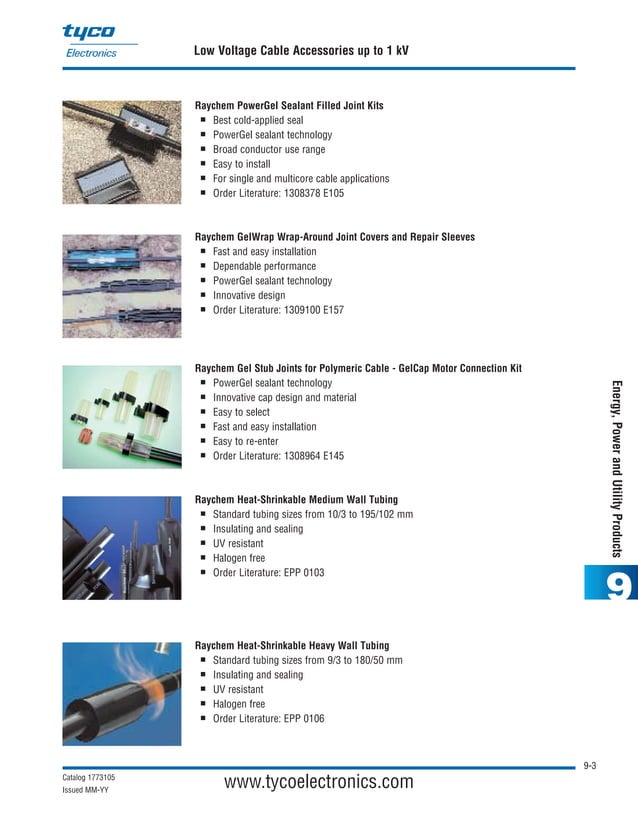 Raychem Heat Shrink Raychem Tyco Heat Shrink Tubing And Sleeving