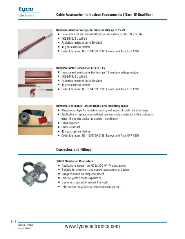 Raychem Heat Shrink Raychem Tyco Heat Shrink Tubing And Sleeving