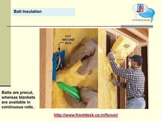 Heat & sound insulation | PPTX