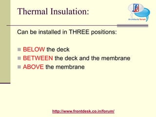Heat & sound insulation | PPTX