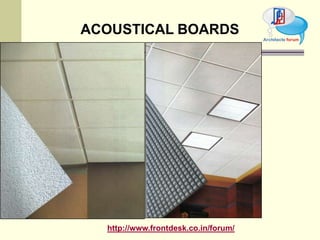 Heat & sound insulation | PPTX