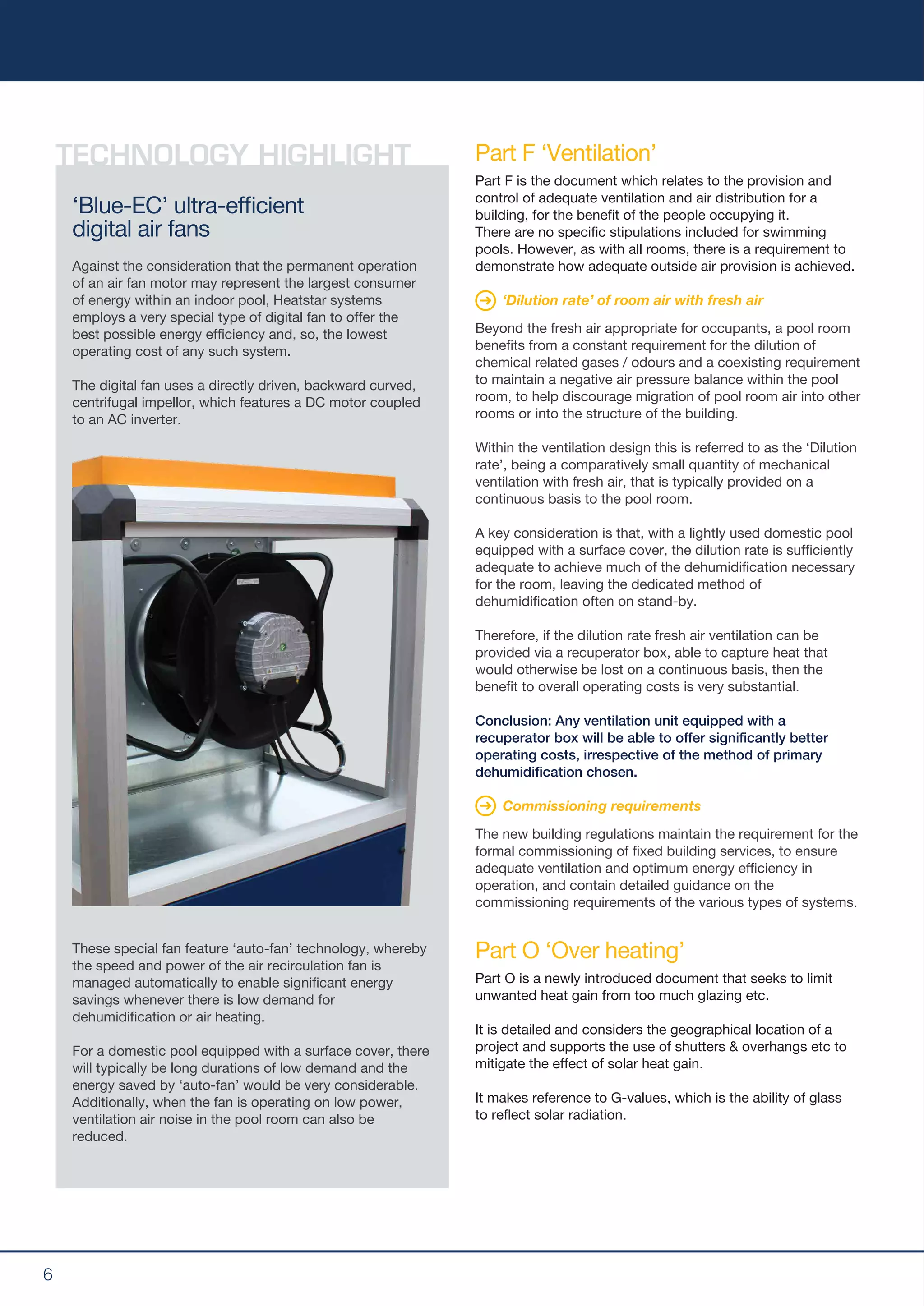 Heatstar Technical Advice paper 'New 2022 building regulations' PDF