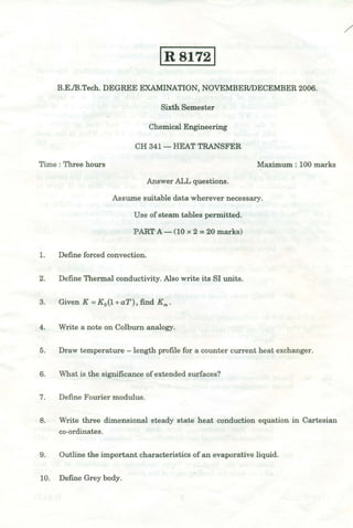 Heat transfer