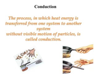 Conduction
 