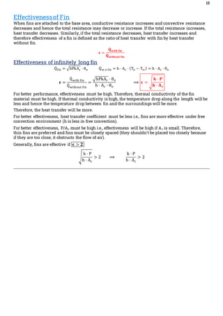 Heat transfer GATE notes | PDF