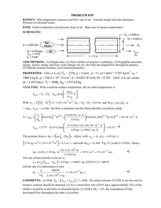 Heat transfer 5th ed incropera solution manual