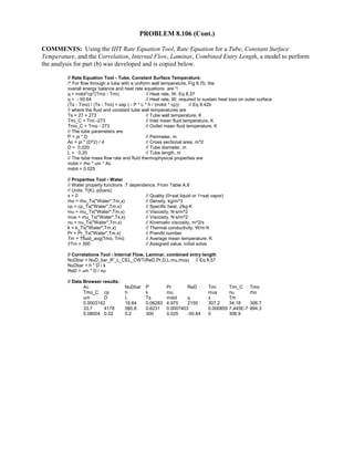 Heat transfer 5th ed incropera solution manual