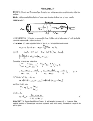 Heat transfer 5th ed incropera solution manual