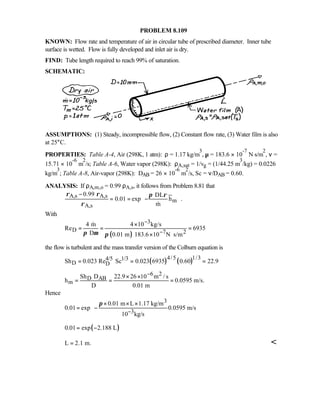 Heat transfer 5th ed incropera solution manual